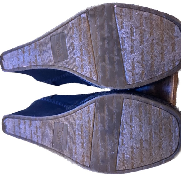 Toms Wedge Peep-toe Sandal - Picture 5 of 5